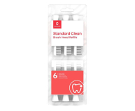 Oclean Końcówki standard P2S6 W06 6 szt. białe - 1036965 - zdjęcie 1